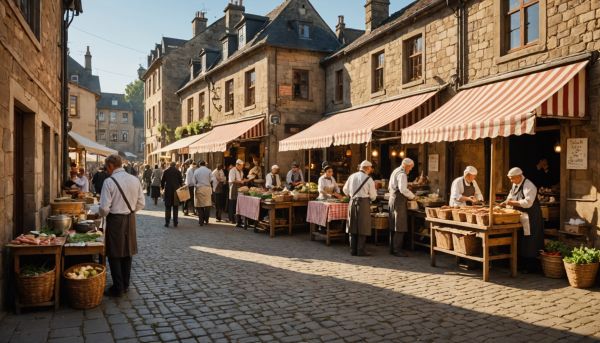 Street food de qualité et petites échoppes régionales